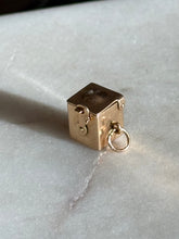 Load image into Gallery viewer, Vintage Jack in the Box Gold Charm 14k Gold

