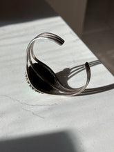 Load image into Gallery viewer, Vintage Malachite Sterling Silver Cuff Bracelet
