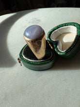 Load image into Gallery viewer, Star Sapphire &amp; Diamond 14k Yellow Gold Ring Size 8
