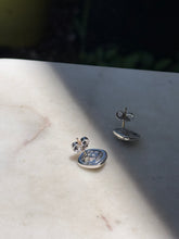 Load image into Gallery viewer, David Yurman Sterling &amp; 14k Post Back Earrings

