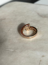 Load image into Gallery viewer, Bypass Multi-Gemstone Gold Vermeil Ring Size 7.25
