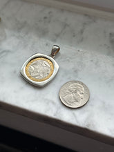 Load image into Gallery viewer, Milor 1000 Italian Lire Coin set in Sterling Silver
