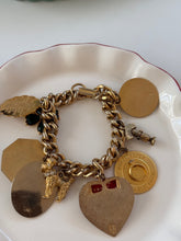 Load image into Gallery viewer, Vintage Chunky Charm Bracelet
