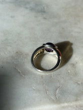 Load image into Gallery viewer, Amethyst Sterling Silver Ring Size 9
