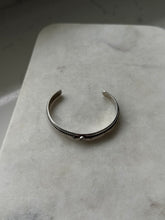 Load image into Gallery viewer, Vintage Artist Signed Mother of Pearl Sterling Cuff Bracelet
