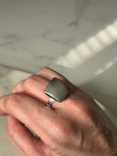 Load image into Gallery viewer, Square Modernist Ring Size 7
