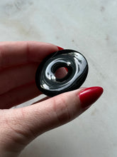Load image into Gallery viewer, Vintage Black Onyx Circular Disc Pendant
