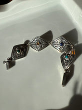 Load image into Gallery viewer, Chunky Mexico Sterling Silver Bracelet 6.75”
