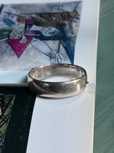 Load image into Gallery viewer, Vintage 1959 Mary Tart &amp; Co. Sterling Silver Etched Bangle Bracelet
