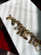 Load image into Gallery viewer, Kirks Folly Cat Charm Bracelet

