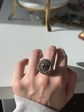 Load image into Gallery viewer, Antique Two-Tone Marcasite Ring Size 7.25
