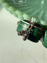 Load image into Gallery viewer, Vintage Skull Sterling Silver Earrings
