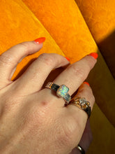 Load image into Gallery viewer, Opal Sterling Silver Ring Size 9.25
