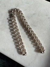 Load image into Gallery viewer, Vintage Rolo Link Sterling Silver Necklace 18”
