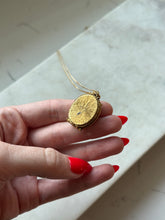 Load image into Gallery viewer, Vintage Perfume Locket Necklace 18”
