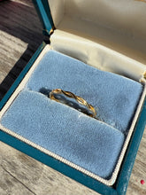 Load image into Gallery viewer, Braided Gold Vermeil Link Dainty Ring Size 6.25
