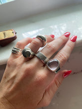 Load image into Gallery viewer, Starborn Amethyst Solid Sterling Silver Ring
