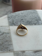 Load image into Gallery viewer, Vintage 14k Gold Diamond Ring
