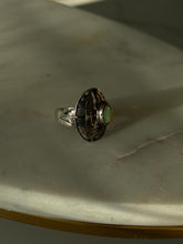 Load image into Gallery viewer, Vintage Opal Sterling Silver Ring Size 9.75
