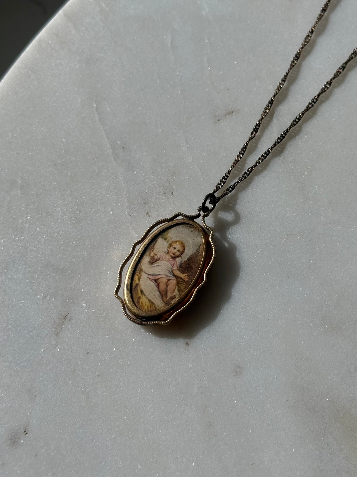 Antique Sky Daddy Necklace