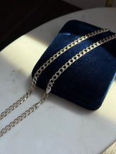 Load image into Gallery viewer, Italian Sterling Silver Solid Cuban Chain 22”
