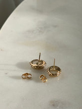 Load image into Gallery viewer, Vintage 14k Gold Opal Earrings
