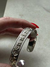 Load image into Gallery viewer, Kuuipo Sterling Silver Two-Tone Cuff Bracelet
