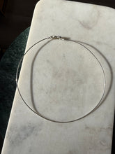 Load image into Gallery viewer, Solid Sterling Silver Classic Torque Necklace 16”
