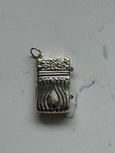 Load image into Gallery viewer, Repousse Sterling Silver Match Holder
