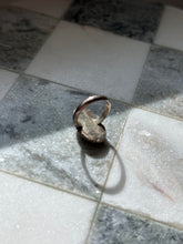 Load image into Gallery viewer, Vintage Agate Sterling Silver Ring Size 4.25
