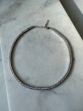 Load image into Gallery viewer, Sterling Silver Choker Tennis Necklace
