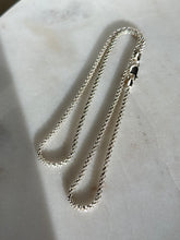 Load image into Gallery viewer, Italian Sterling Silver Chain 18”
