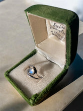 Load image into Gallery viewer, Moonstone Sterling Silver Ring Size 6
