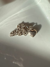 Load image into Gallery viewer, Heart Locket Sterling Bracelet 7”
