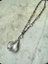 Load image into Gallery viewer, Antique Sterling Crystal Necklace
