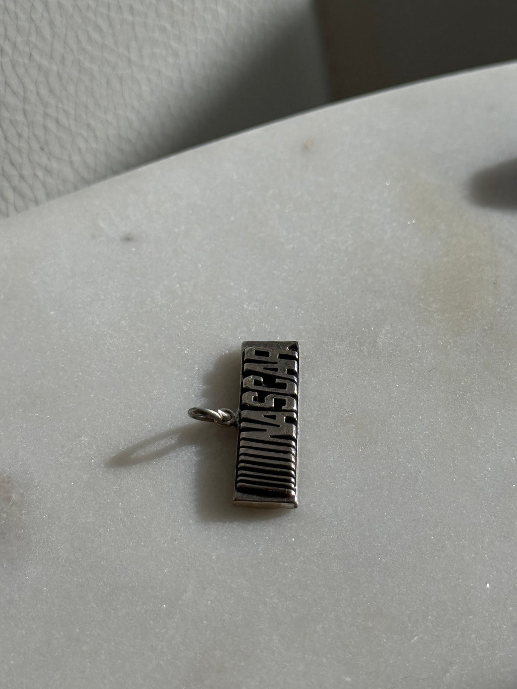 Vintage NASCAR Sterling Silver Charm