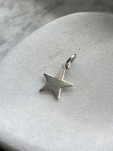 Load image into Gallery viewer, Vintage Sterling Silver Star Charm
