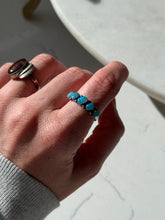 Load image into Gallery viewer, Vintage Opal Sterling Silver Ring Size 8
