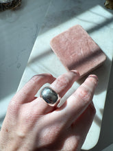 Load image into Gallery viewer, Vintage Sterling Silver Classic Dome Ring Size 6.75
