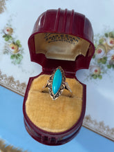 Load image into Gallery viewer, 12k Gold Turquoise Ring
