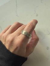 Load image into Gallery viewer, Vintage Sun Solid Sterling Silver Ring Size 11
