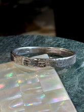 Load image into Gallery viewer, Mexico Vintage Hammered Sterling Silver Bangle Bracelet

