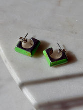 Load image into Gallery viewer, Gaspeite Sterling Silver Earrings
