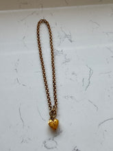 Load image into Gallery viewer, Gold Vermeil Toggle Clasp Necklace 18”
