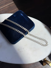 Load image into Gallery viewer, Italian Solid Sterling Silver Cuban Curb Chain 24.5”
