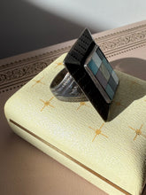 Load image into Gallery viewer, Mosaic Inlay Sterling Silver Chunky Ring Size 11.5
