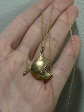 Load image into Gallery viewer, Fish 14k Yellow Gold Pendant
