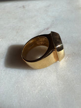 Load image into Gallery viewer, Chunky Gold Vermeil Statement Ring Size 9.25
