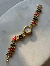 Load image into Gallery viewer, Vintage Lucky Enamel Wrist Watch
