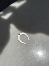 Load image into Gallery viewer, Horseshoe Sterling Silver Charm
